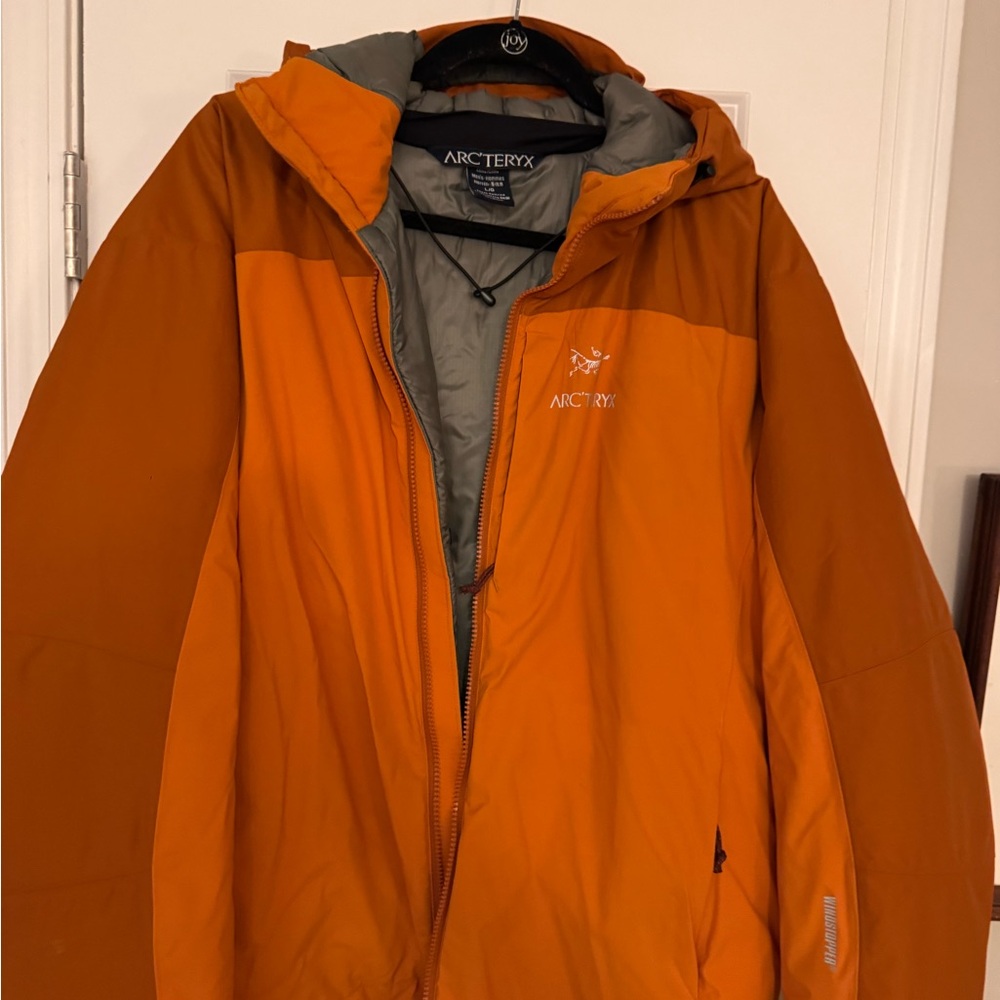 Arc'teryx Orange and Gray Performance Jacket